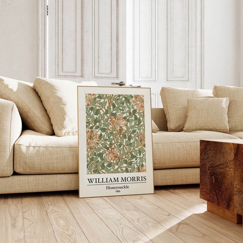 Green wall art william - green, morris