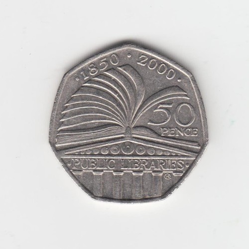 Public libraries 50p - |, |