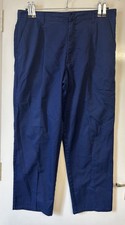 Boyd Cooper Men’s Navy 38R Canvas Work Trousers Size 38” Waist & Inside Leg 31”