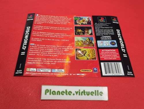 Discworld ps1 pal eur back - ps1,
