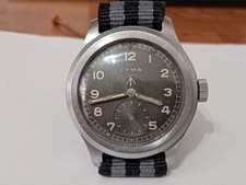 1940s 2nd WORLD WAR STEEL CYMA WWW BRITISH MILITARY WATCH IN EXCELLENT CONDITION