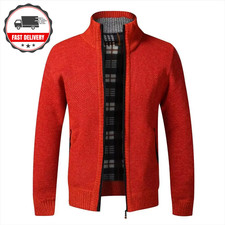 Mens Zip Up Cardigan Winter