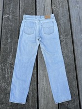 Vintage LEVI'S 510 MADE IN AUSTRALIA Orange Tab Jeans Mens Blue Reg 70s W34 L32