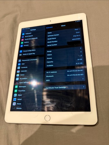 Apple ipad air 16gb silver - ipad,