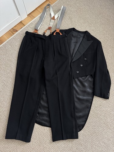1950s mens evening tailcoat - mens,