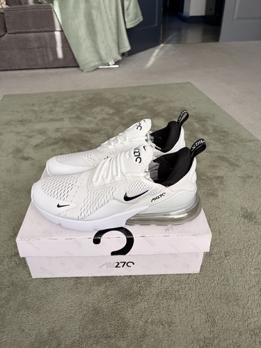 Nike air max 270 white - nike, white/black
