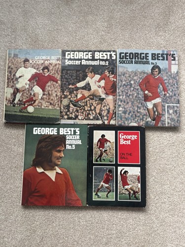 George best soccer annual lot - soccer,