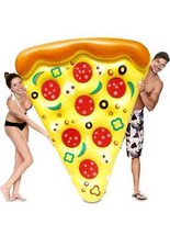 Giant Inflatable Pizza Slice Pool Float Summer Raft Float Lounger 1.8m x 1.5m