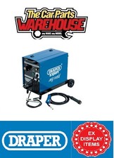 DRAPER 05566 MIG WELDER Expert Gas Turbo 200Amp MISSING CASTOR WHEEL EX DISPLAY