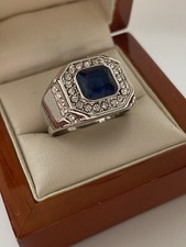 Men's Large Icy Pinky Ring