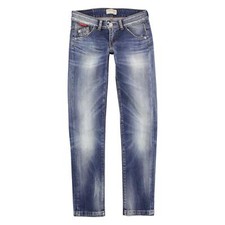 CHIPIE Girls Blue faded denim