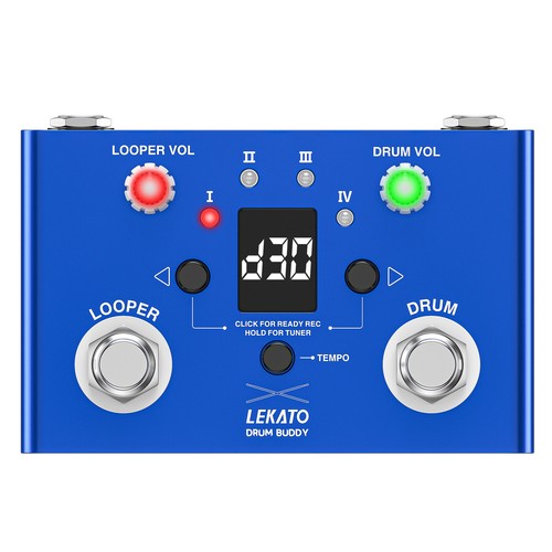 Lekato drum looper - looper, tuner