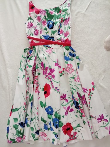 Monsoon bright floral dress - floral,