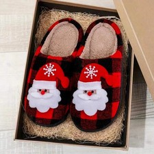 Christmas Fluffy Fur Slippers