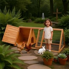 Rabbit Hutch & Chicken Coop