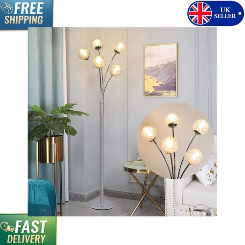 Elegant head globe led floor - 5-head,