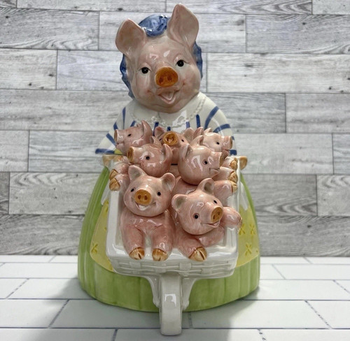 Fitz floyd prunella - prunella, pig