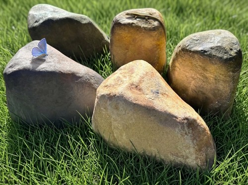 Fibreglass rocks artificial - fibreglass,
