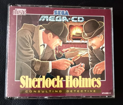 Sega mega sherlock holmes - cd,