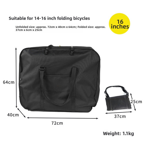 Lightweight folding bike bag - lightweight,