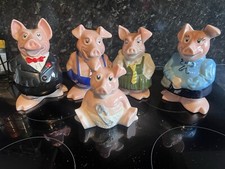 natwest pigs set of 5 with