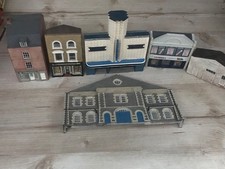 Collection of Resin Train Buildings for Model Railway Train Sets