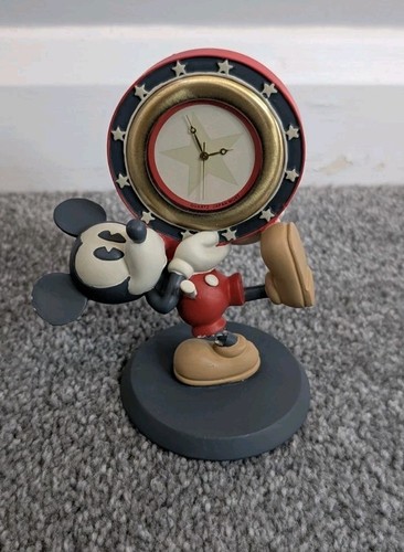 Resin mickey mouse clock - resin,