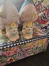 Irregular Choice Blue Pink Baah Baah Shoes Size 40 Uk 6.5 7