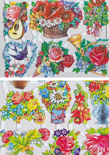 Vintage style floral - style,