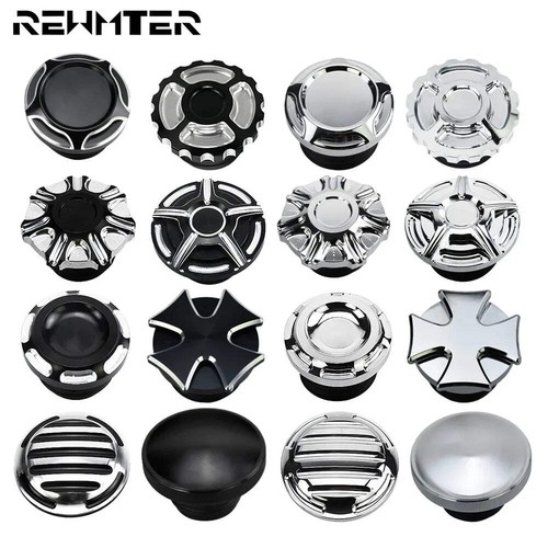 Cnc aluminum fuel tank cap - aluminum,