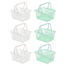 6pcs mini shopping baskets - 6pcs,