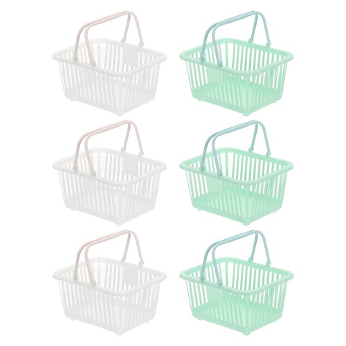 6pcs mini shopping baskets - mini,