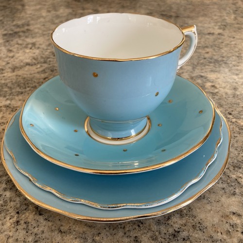Beautiful baby blue gold - blue,