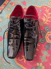 Black Painted Shoes