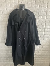 Mens Black Trench Coat