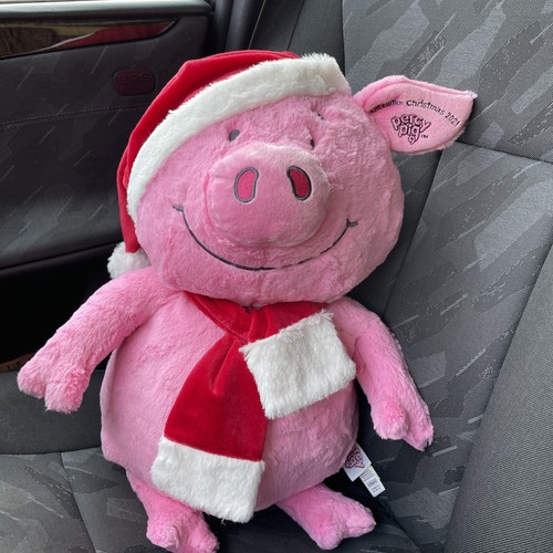 Percy pig soft toy - pig, christmas