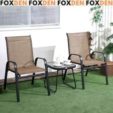 3 Piece Patio Bistro Set 2