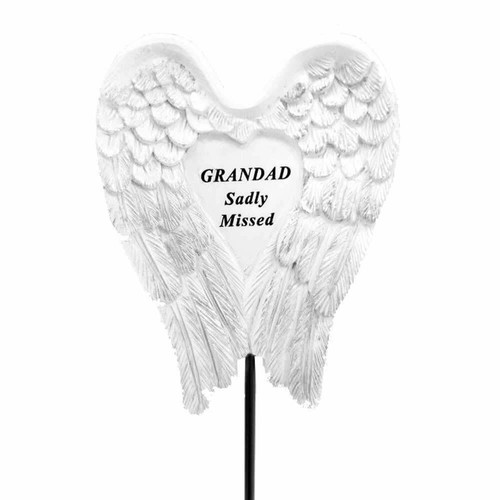 Sadly missed grandad - grandad, angel