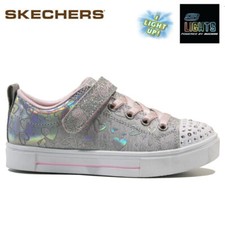 GIRLS KIDS SKECHERS TRAINERS