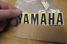 NOS YAMAHA XT500 XT250 FUEL TANK DECAL STICKER 2H0-24161-00