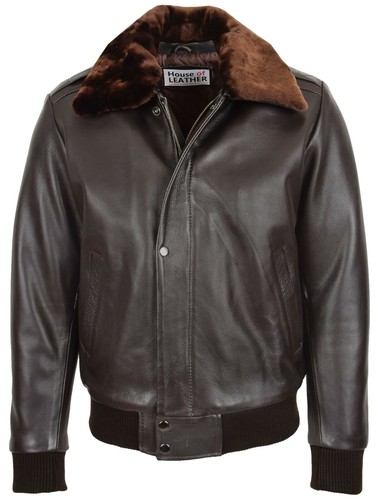 Mens leather bomber jacket - mens,