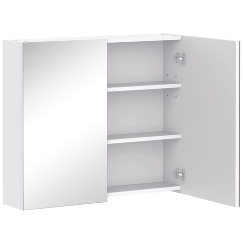 Homcom wall mounted bathroom - mounted,