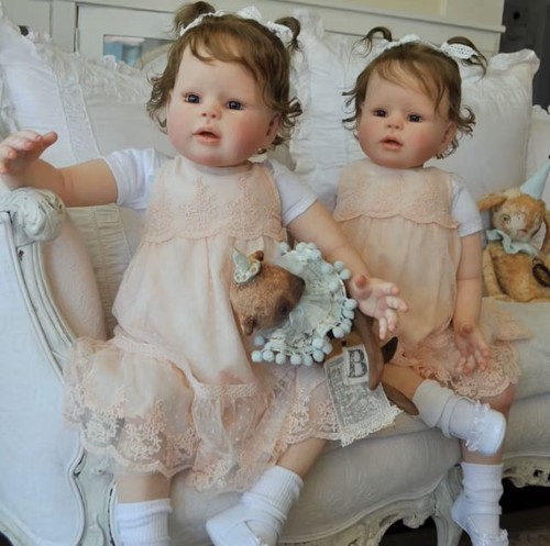 Realistic toddler twins - 28",