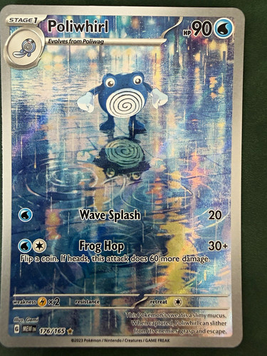 The pokémon company poliwhirl - pokémon,