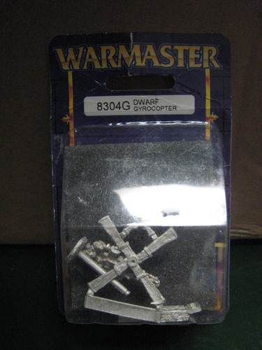 Warmaster dwarf gyrocopter - warmaster,