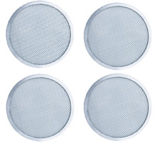 Set of 4 Commercial grade 16" Aluminium Pizza Screen tray for conveyor oven