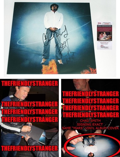 Chad smith signed red hot - chad,