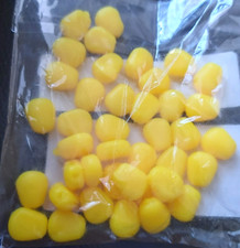 Imitation Silicone Sinking artificial Corn Sweetcorn Carp fishing x 40 pcs