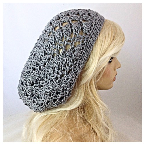 New handmade crochet slouchy - new,