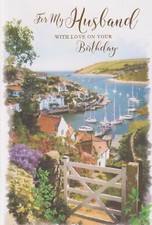 HUSBAND BIRTHDAY GREETING CARD